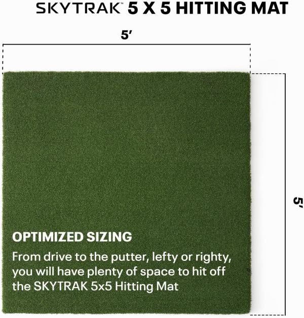 SkyTrak Golf Hitting Mat (5X5) - Image 6