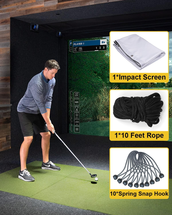 Golf Simulator Impact Screen