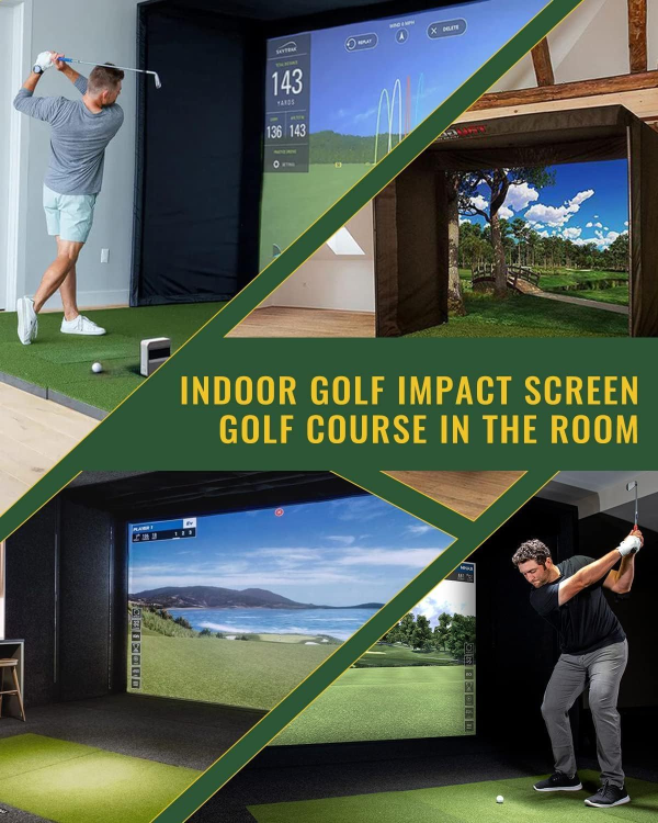 Golf Simulator Impact Screen