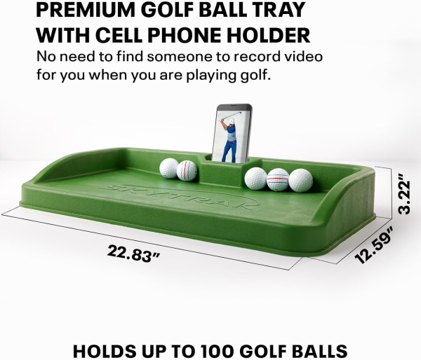 SkyTrak Molded Rubber Tray for Golf Balls - Image 3