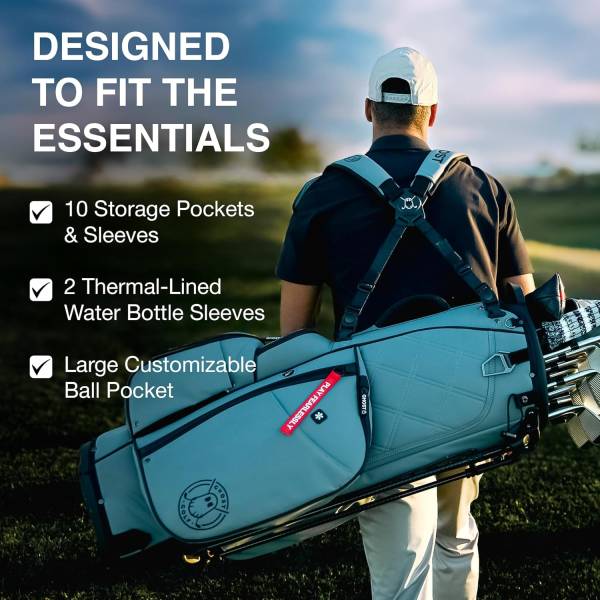 Ghost Golf Stand Bag - Lightweight Golf Bags for Men & Women - Image 3
